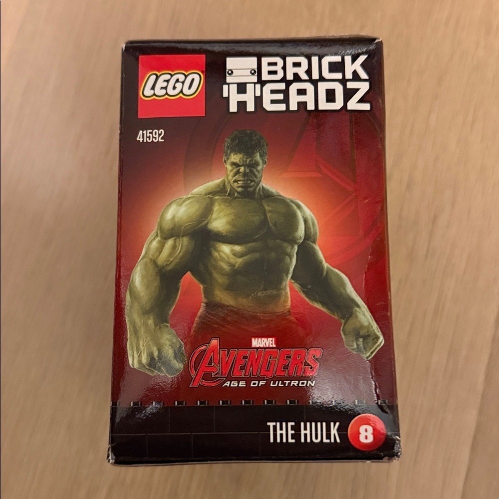 Lego brick headz the hulk set 41592 new in sealed box 93 pieces  retired & rare! - Picture 7 of 10